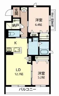 Dear Verger【3階】の間取り