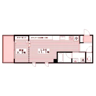 to-Be-N(トゥービーエヌ)【2階】の間取り