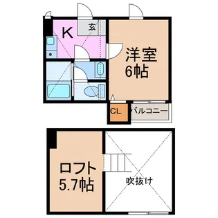 エテルノ【1階】の間取り