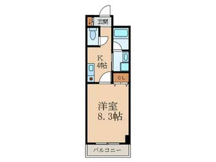 ロージュマン中曽根【1階】の間取り