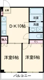 スカイパロマ【4階】の間取り