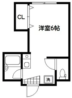 ブライトステージ上高田【2階】の間取り