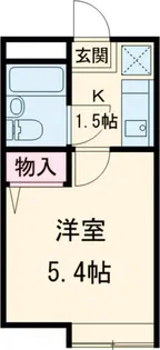 サウサリートII【2階】の間取り