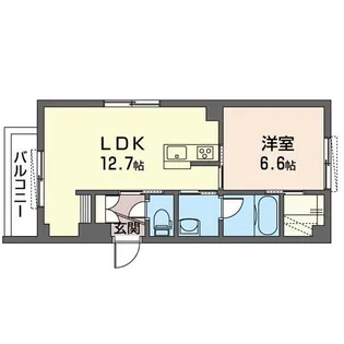ノブレス浜田山【3階】の間取り