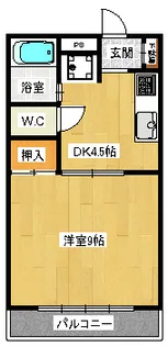 ランブル【2階】の間取り