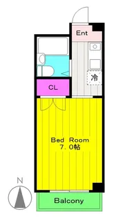 シャトル・ド・浅谷【2階】の間取り