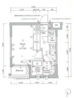 スカイコートグランメゾン御殿山【1階】の間取り