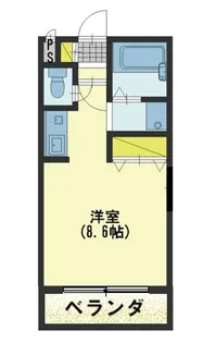 メゾン・ド・アキノ弐番館【4階】の間取り