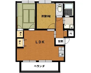 NaNa-ARK36【2階】の間取り