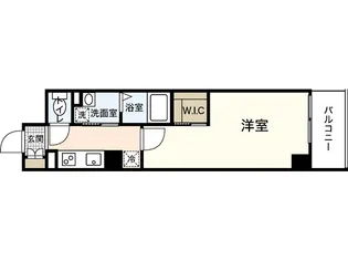 オーシー広島国泰寺【7階】の間取り