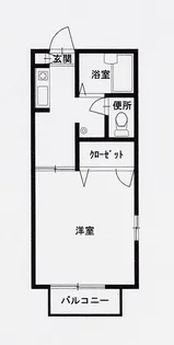 リバティーK&YA棟【2階】の間取り
