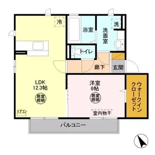 グランプレジール【2階】の間取り