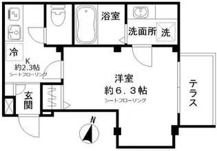 神奈川県川崎市幸区塚越3【マンション】の間取り
