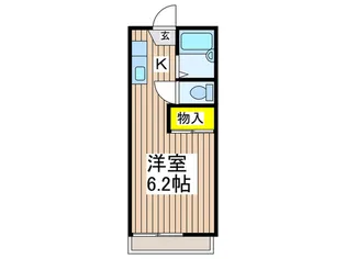 アネックスアマ-ル【2階】の間取り