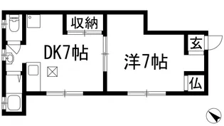 兵庫県川西市花屋敷1【一戸建】の間取り