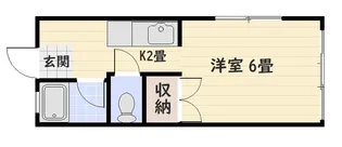 イエローハウス【2階】の間取り