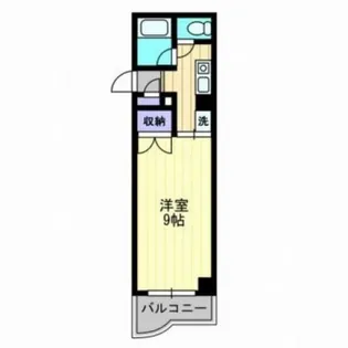 グランツ西古松I【4階】の間取り