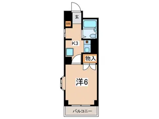 コスモ佐野第2【3階】の間取り