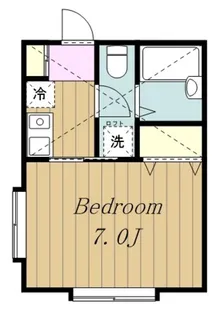 チェリーハウス【2階】の間取り