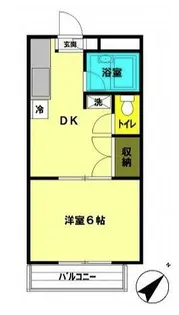 サンパークMK【2階】の間取り