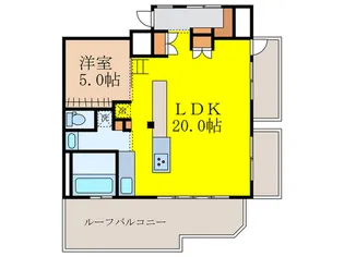 ドムール千里桃山台【6階】の間取り