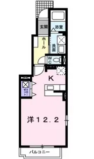 エンブレイス B【1階】の間取り