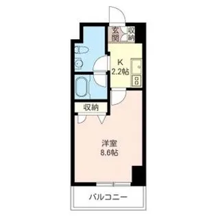 神奈川県海老名市中央1【マンション】の間取り