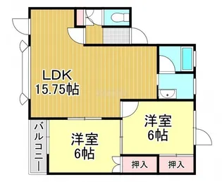 ダンデライオンIII【2階】の間取り
