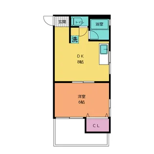 メゾンマダール【3階】の間取り
