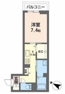 Paradiso本荘【1階】の間取り