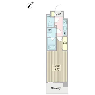 リール・アンジュ【3階】の間取り