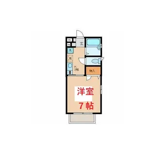 東京都品川区旗の台6【アパート】の間取り