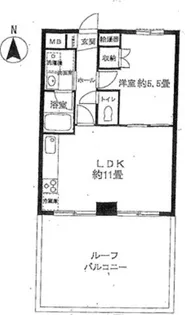 ブルーム神戸三宮【2階】の間取り