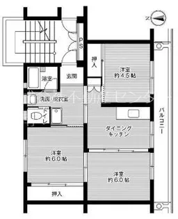 ビレッジハウス相良2号棟【1階】の間取り
