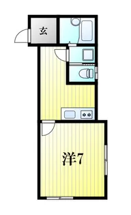 アパートメントK volIII【2階】の間取り