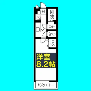 メイプル沖田【2階】の間取り