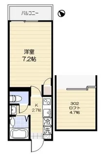 東京都練馬区北町5【アパート】の間取り