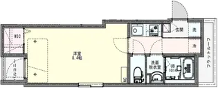東京都八王子市子安町1【アパート】の間取り