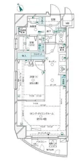 パレソレイユ西新宿【2階】の間取り