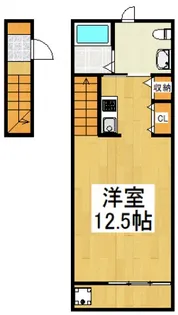 ヴィラパーチ小平【2階】の間取り