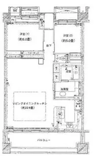 ベイサイドステージ東京【12階】の間取り