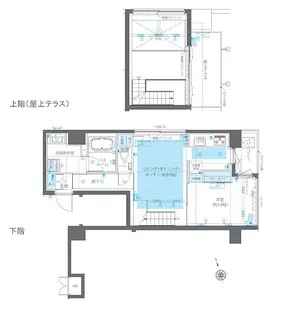 ZOOM広尾【6階】の間取り