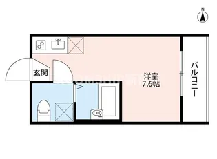 東京都大田区蒲田本町2【アパート】の間取り