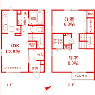 神奈川県鎌倉市鎌倉山4【一戸建】の間取り