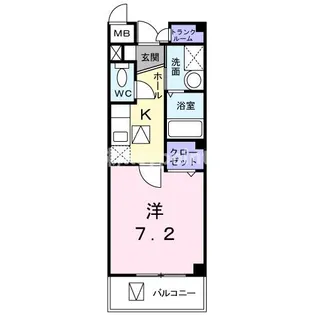 東京都練馬区中村3【マンション】の間取り