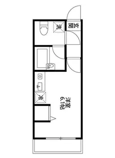 八景舎西糀谷【1階】の間取り