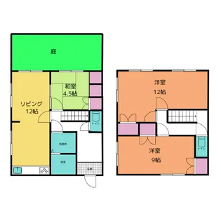 愛知県名古屋市港区畑中2【一戸建】の間取り