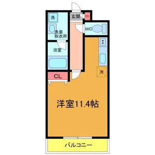 フクシン21【3階】の間取り