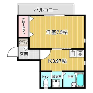 PARKNOTE【2階】の間取り