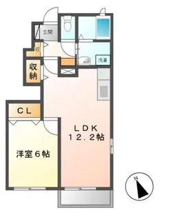 ベガ【1階】の間取り